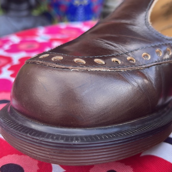 Dr. Martens Brown Leather Flats - Picture 14 of 16